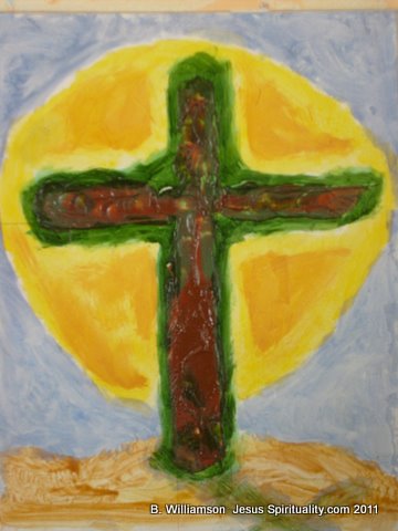 Green Cross of Glory, Jesus Spirituality